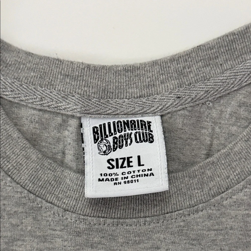 Billionaire Boys Club T-Shirt Gray Size L